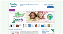 Desktop Screenshot of expresscarpetcare.net